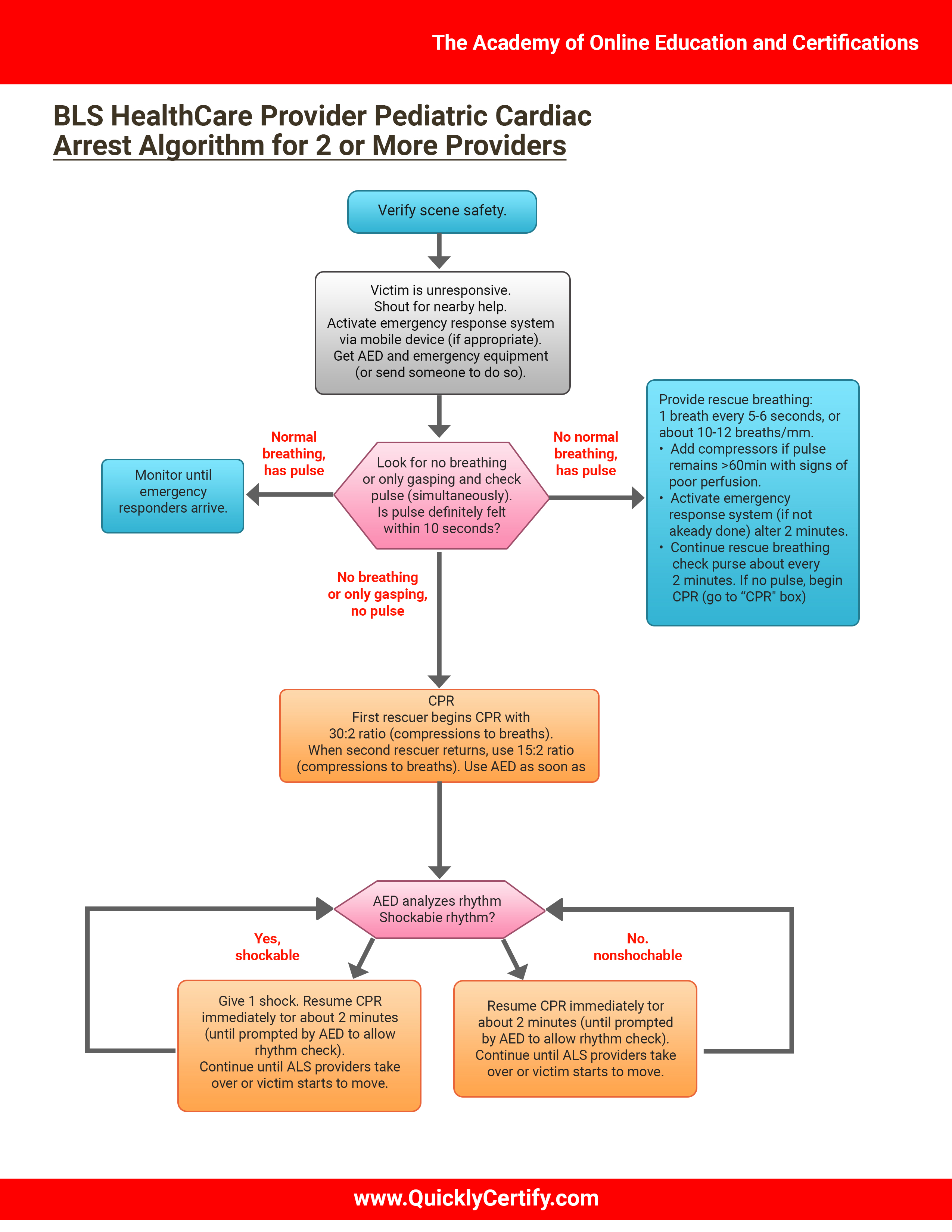 Pediatric Advanced Life Support Algorithms The Academy of Online